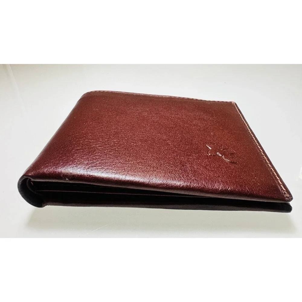 Brown XAYWAR COLLECTION Men's Leather Wallet Card Holder
